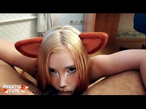❤️ Китсуне го проголта курот и сврши во устата Супер порно на mk.pornplaybb.ru ❌️